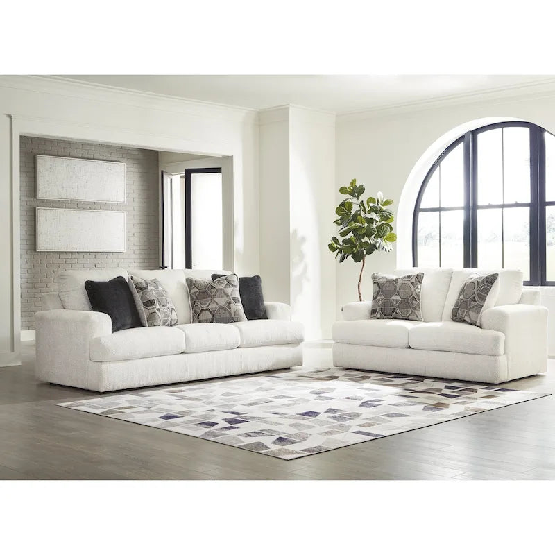 Ensemble de mobilier rembourré deux pièces - 96 L x 41 P x 39 H