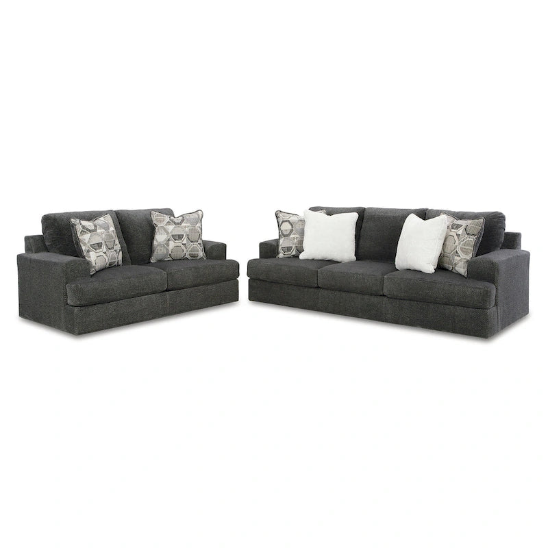 Ensemble de mobilier rembourré deux pièces - 96 L x 41 P x 39 H