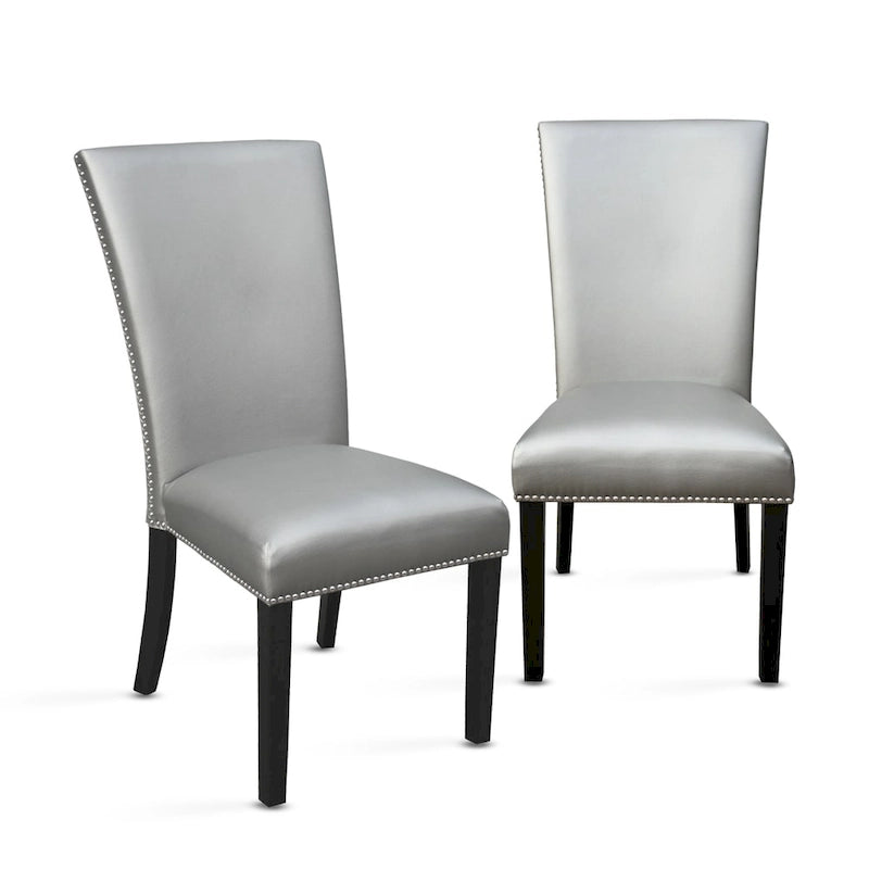 Chaises de salle à manger de style moderne (lot de 2)