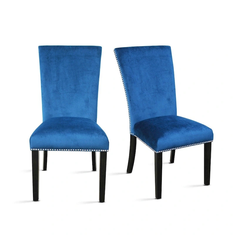 Chaises de salle à manger de style moderne (lot de 2)