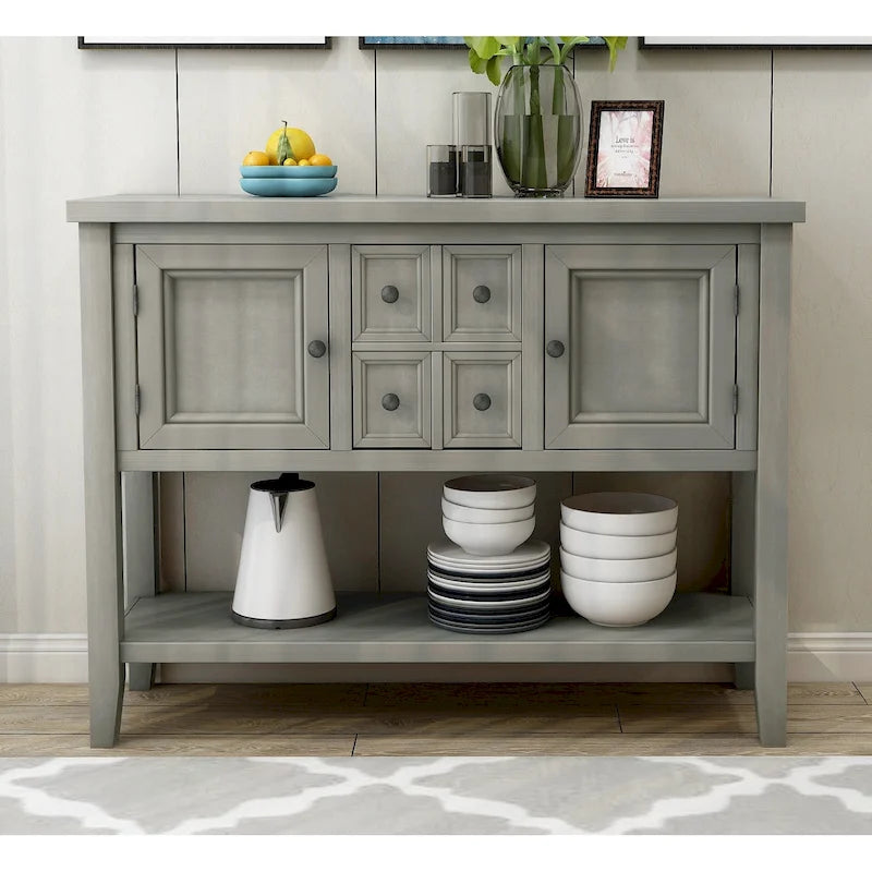 Buffet console de style rétro, série Cambridge