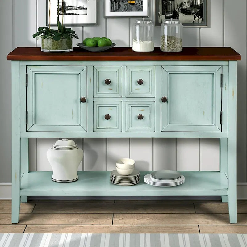 Buffet console de style rétro, série Cambridge