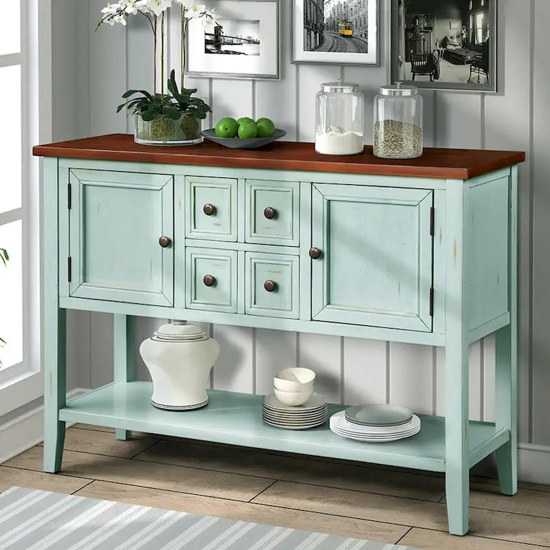 Buffet console de style rétro, série Cambridge