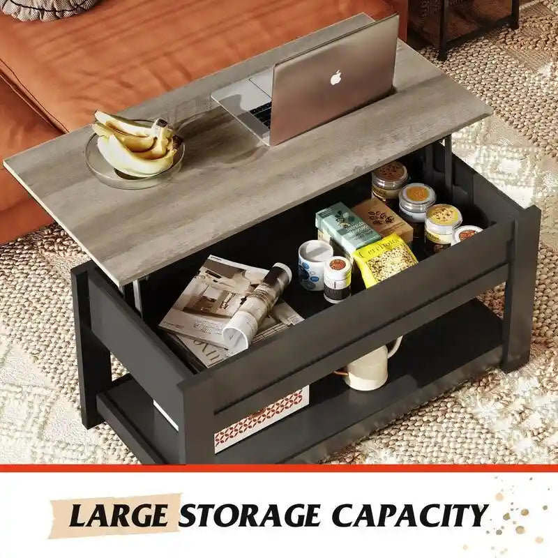 Table basse relevable moderne