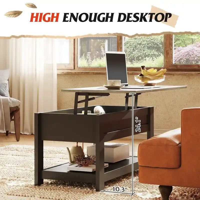 Table basse relevable moderne